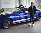 Lei Jun with a Pilot prototype. (Source: Lei Jun via Xiaomi)