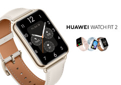 The Watch FIT 2 will cost between €149.99 and €229.99, depending on the model. (Image source: Huawei)