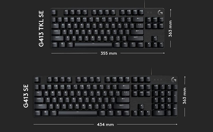 The G413 SE is available in two sizes (Image: Logitech)