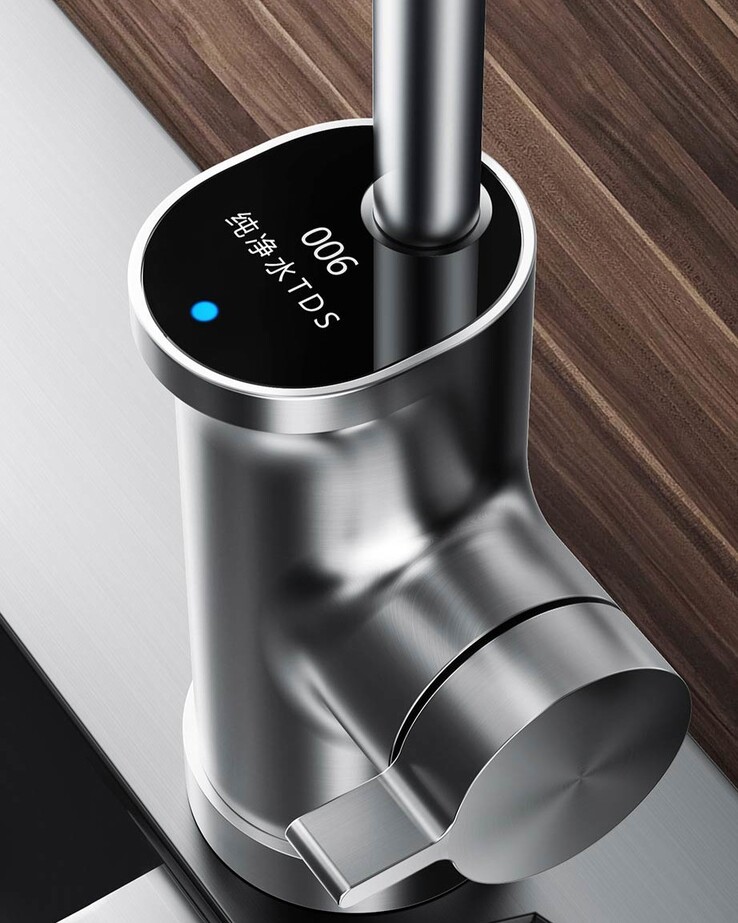 The faucet of the Xiaomi Mijia Water Purifier 1600G. (Image source: Xiaomi)