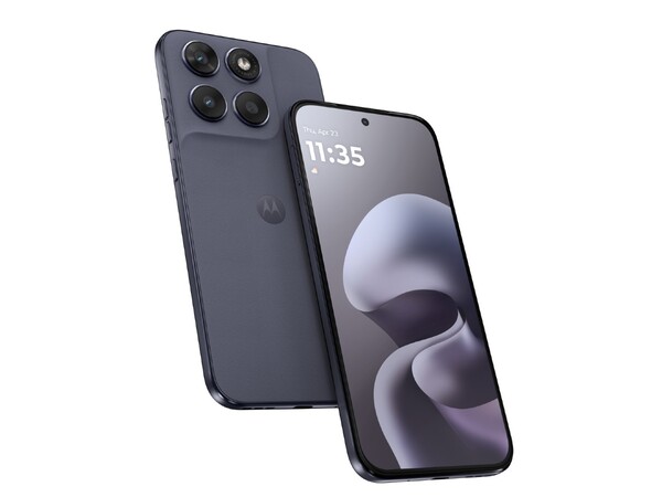 Motorola Moto G67 in Pantone Arctic Seal. (Image source: Motorola)