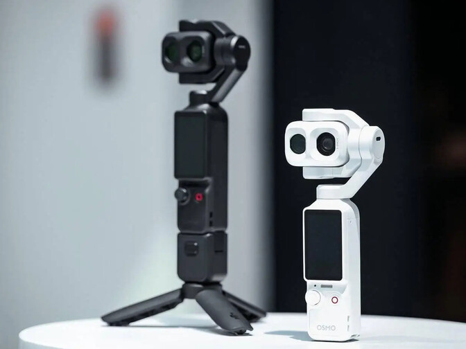 DJI showcases pearl white finish for the Osmo Pocket 4P