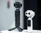 DJI Osmo Pocket 4P in pearl white.