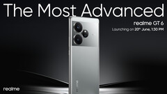 Realme GT 6 will launch on June 20 with Snapdragon 8s Gen 3 (Image source: Realme [edited])