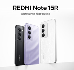The Redmi Note 15R is available in China only for now. (Image source: Redmi)