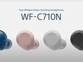 The Sony WF-C710N earbuds are available in four colors. (Image source: Sony)