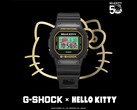 The Casio G-SHOCK x Hello Kitty DW-5600KT24-1 JR. (Image source: Casio)