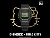 The Casio G-SHOCK x Hello Kitty DW-5600KT24-1 JR. (Image source: Casio)