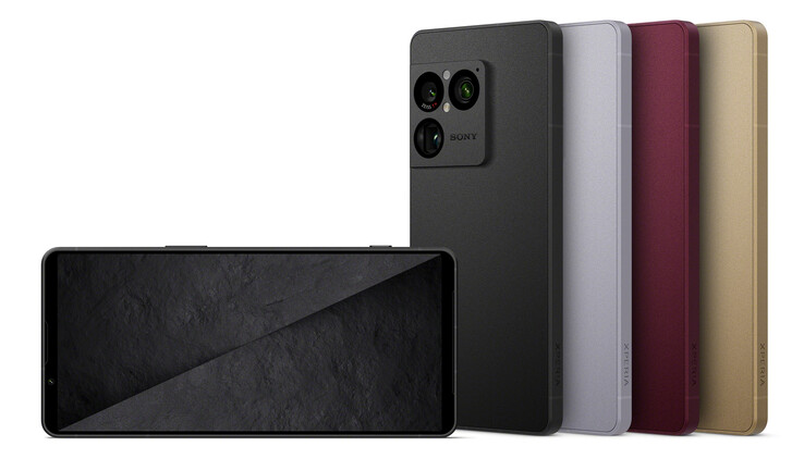 The four color options and the design of the Xperia 1 VIII