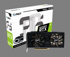 The Palit GeForce RTX 3060 Dual OC is available to purchase from at least one official distributor. (Image source: Palit)