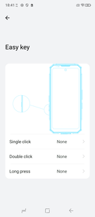 Custom action button settings (Image source: Screenshot - Sergey Tarasov - Notebookcheck)