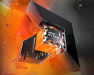 A promotional image for an AM5-based AMD Ryzen CPU