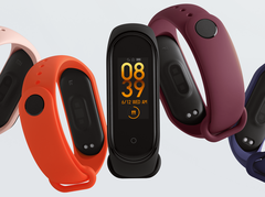 The Xiaomi Mi Band 4 features a 30-day battery. (Image source: Xiaomi)