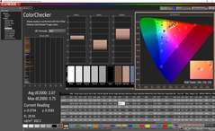 ColorChecker before calibration