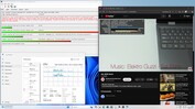 Maximum latency when playing 4K video material