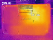 Heat development bottom (idle)