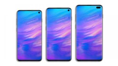The 3 basic flavors of Galaxy S10. (Source: SlashGear)