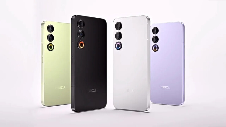 The Meizu 21's color options. (Source: Meizu)