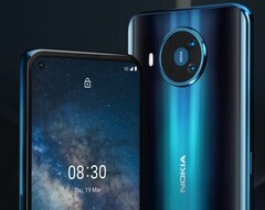 The long overdue Nokia 8.3 5G is among several Nokia handsets expected to launch on September 22. (Image: HMD Global)