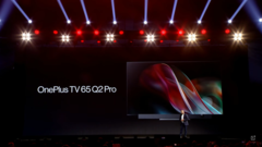 The TV 65 Q2 Pro is unveiled. (Source: OnePlus)