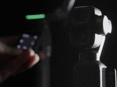 The DJI Osmo Pocket 4P in the background.