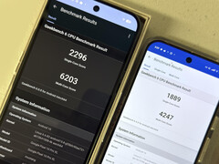 The Pixel 10 Pro XL next to the Pixel 9 Pro XL, from left to right. (Image source: u/HustlersPassion - edited)
