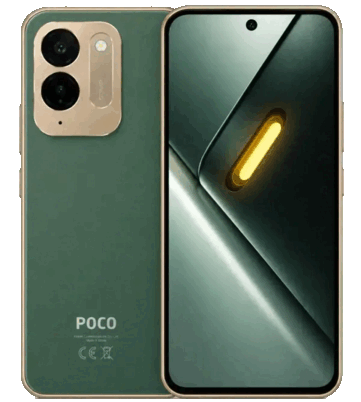 Poco C9 Pro in green.