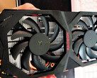 The AMD Radeon RX 6600 XT will face competition from NVIDIA's GeForce RTX 3060 Ti. (Image source: Baidu via VideoCardz)