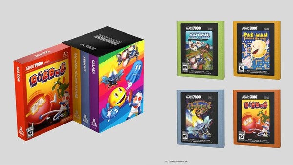 The collection of classic games for the Atari 7800 can be purchased as a bundle or separately. (Image source: Atari)