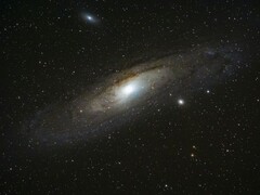 An image of the Andromeda galaxy