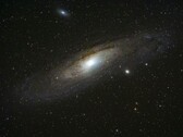 An image of the Andromeda galaxy