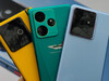 from left: realme GT 7T, GT 7 Dream Edition, and GT 7. (Image source: Daniel Schmidt)