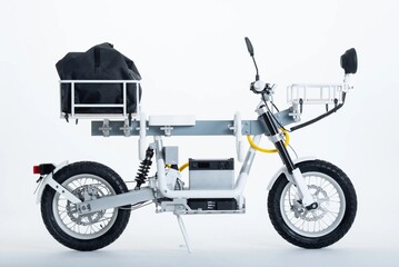The highly configurable Osa utility moped (Image Source: CAKE)