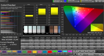 CalMAN - color accuracy