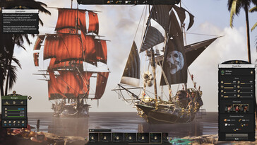 Pictured: A gameplay screenshot from Corsair Cove.