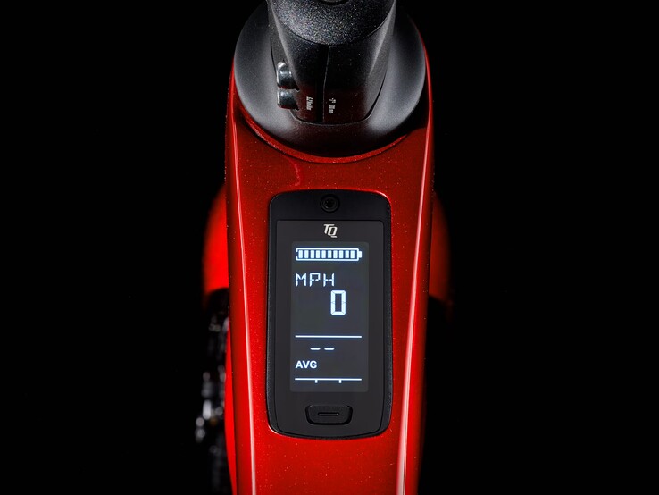 Trek Domane+ SL comes with a TQ color LED display