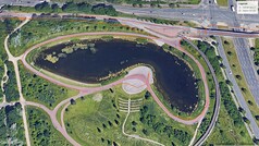 GNSS test trip: lake