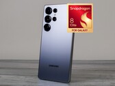 The Galaxy S26 Ultra is rumored to have a battery capacity and charging upgrade over its predecessor pictured here. (Image source: Notebookcheck, Qualcomm, edited)