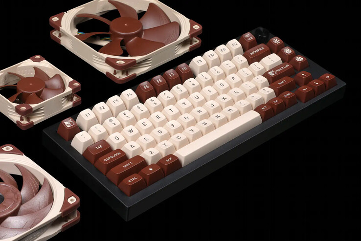 You can now customize your keyboard after Noctua's style...