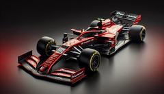 TDK-McLaren Formula E racing car (Image source: Generated using DALL·E 3)