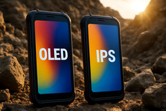OLED or IPS display for an outdoor smartphone? Not an easy question. (Image created with ChatGPT)