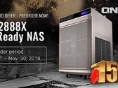 QNAP TS-2888X AI-ready NAS with hybrid storage and Intel Xeon W (Source: QNAP Systems)