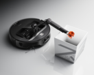 The Roborock Saros Z70 robot vacuum has a mechanical arm. (Image source: Roborock)