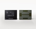 A render of Samsung 8th-Generation V-NAND memory chips