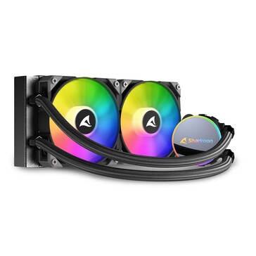 Sharkoon S70 RGB AIO CPU liquid cooler (Source: Sharkoon)