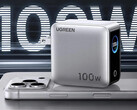 The 4-port Nexode Pro 100W charger has a discounted launch price of $54.99. Pictured: a promo picture highlighting the fast charging capability of the charger.