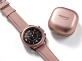 Samsung is expected to release new Galaxy Buds and Galaxy Watch devices this year, Buds Live and Watch 3 pictured. (Image source: Samsung)