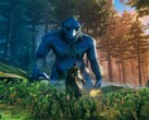Key promotional visual for Iron Gate Studio's Valheim 1.0 release on PC and consoles.