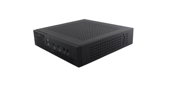 The MTE-N150 mini PC is only 1.7 L in volume and features a subdued design.