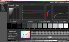 Grayscale after calibration